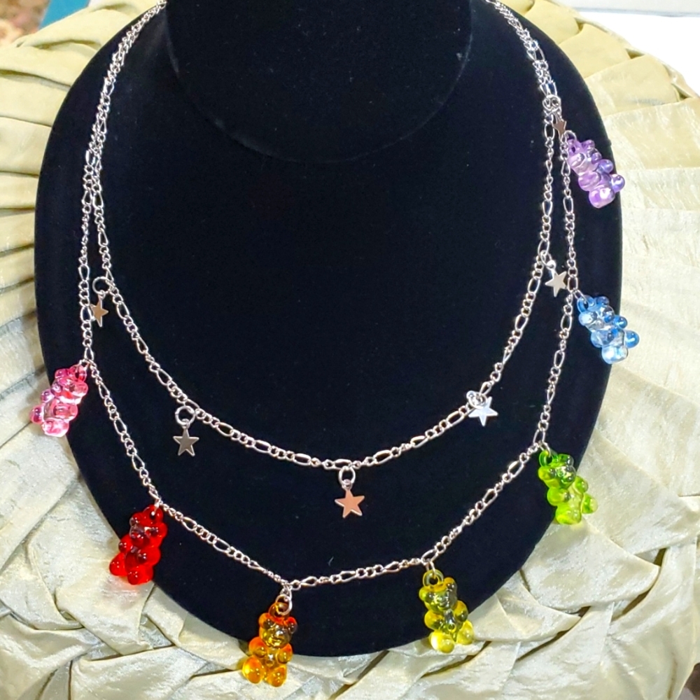 Chloe accessories gummy bear necklace